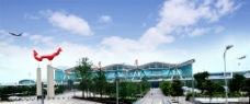 重庆飞机场图片