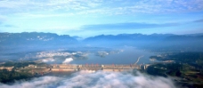 山水三峡大坝图片