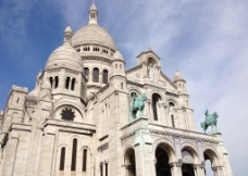 圣教法国巴黎圣心教堂图片