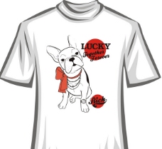 狗系列T恤印花