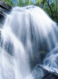 高山流水 瀑布图片
