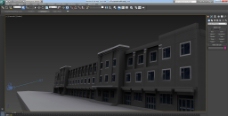 3D加油站北环加油站3D楼体三维模型文件图片