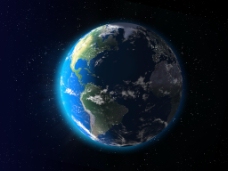 地球蓝色高清背景素材
