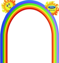 彩虹门彩虹拱门设计图片