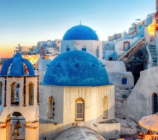 希腊-把全世界蓝色都用光的地方