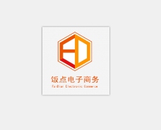 logo橙色电子商务