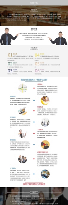 网页设计 招商