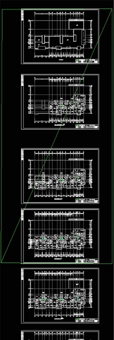 施工图纸施工建筑设计素材CAD图纸