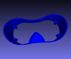 3D打印虚拟现实眼镜框