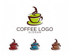 咖啡杯咖啡logo设计