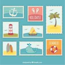 夏天的邮票