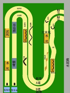 越野挑战赛车道图片