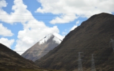 西藏山峰图片