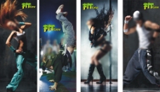 FIT舞蹈工作室海报