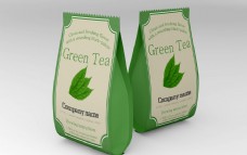 绿色清新茶叶包装