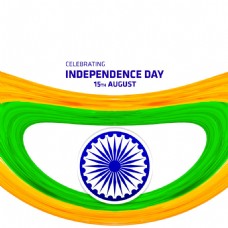 8月15日印度独立日节日插画