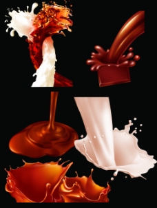 巧克力素材