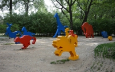 公园雕塑图片