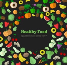 食品背景健康食品蔬菜水果背景图片