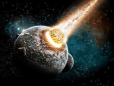 地球日陨石撞击地球