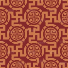 中国底纹精美中国风花纹底纹元素