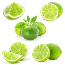 绿色蔬菜青柠檬