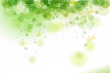 底图现代简约绿色气泡线条清新简单背景图片