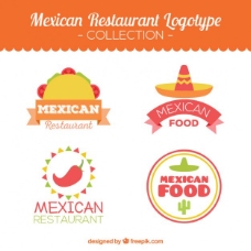 墨西哥餐厅标志包装