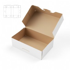 展板产品包装盒模板