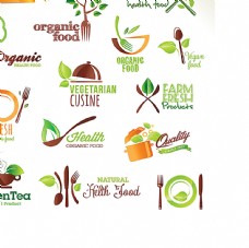 食品饮料食品和饮料图标集
