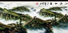 中国风设计长城图片