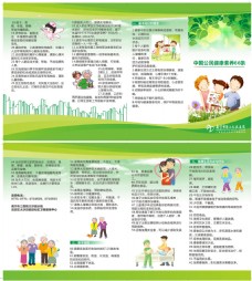 中国公民健康素养66条 四折页