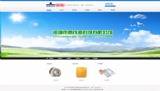 电子电工工业生产电子配件网站首页设计
