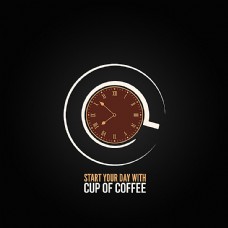 咖啡杯咖啡logo设计