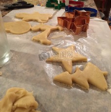 制作饼干的过程
