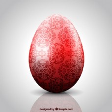红色的蛋