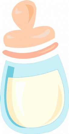 奶瓶卡通图