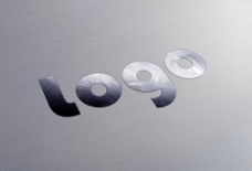 金属LOGO标志VI模板