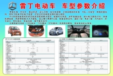 雷丁电动汽车D50、D70参数配置表