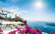 度假爱琴海美景图片