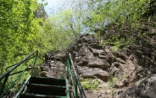 峡谷扶梯图片