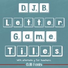 DJB键盘字体