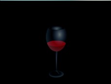 flash酒杯里的红色液体动画