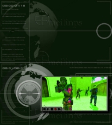 模拟射击类游戏的雷达讯号AE工程