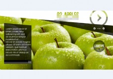 水果宣传水果主题超市宣传片视频AE模板