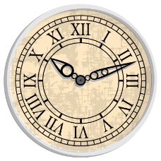 设计素材复古时钟表盘设计矢量素材