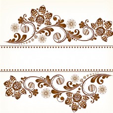 欧式边框装饰花纹背景图片