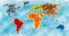 数码世界地图地图版