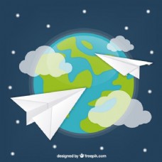 世界各地的纸飞机