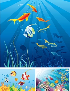 海底世界插画